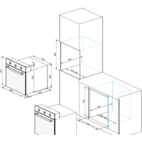 Электрический духовой шкаф Darina 2V BDE112 710 BB - Превью изображения №6 — Интернет-магазин Time-Shop