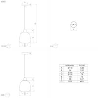 Подвесная люстра Eglo Sedbergh 43821 - Превью изображения №4 — Интернет-магазин Time-Shop
