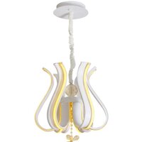 Подвесная люстра Ambrella light FL112/6 WH 156W - Превью изображения №4 — Интернет-магазин Time-Shop