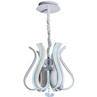 Подвесная люстра Ambrella light FL112/6 WH 156W - Превью изображения №5 — Интернет-магазин Time-Shop