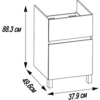  Акватон Тумба под умывальник Лайн 1A232201LF010 - Превью изображения №10 — Интернет-магазин Time-Shop