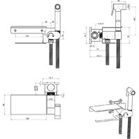 Унитаз напольный Lauter Vortex 2110022VF + гигиенический душ AquaTech 21LT0101CH - Превью изображения №30 — Интернет-магазин Time-Shop