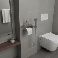 Унитаз напольный Lauter Vortex 2110022VF + гигиенический душ AquaTech 21LT0101CH - Превью изображения №26 — Интернет-магазин Time-Shop