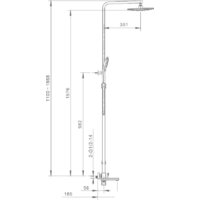 Душевая система  Gappo G2417-6 - Превью изображения №2 — Интернет-магазин Time-Shop