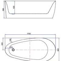 Ванна Allen Brau Priority 170x80 2.31002.20 - Превью изображения №3 — Интернет-магазин Time-Shop