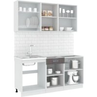 Готовая кухня Кортекс-мебель Корнелия Лира-лайт 1.7м (капучино/оникс/мадрид) - Превью изображения №2 — Интернет-магазин Time-Shop