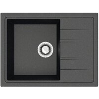 Кухонная мойка Berge BR-5850 + смеситель AM.PM Like F8007122 (черный) - Превью изображения №2 — Интернет-магазин Time-Shop