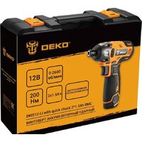 Винтоверт Deko DKIS12-Li Set 063-4390 (с 2-мя АКБ, кейс) - Превью изображения №8 — Интернет-магазин Time-Shop