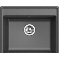 Кухонная мойка GranFest GF-V-580 (графит) - Превью изображения №2 — Интернет-магазин Time-Shop