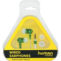 Наушники Human Friends Marine (зеленый) - Превью изображения №2 — Интернет-магазин Time-Shop