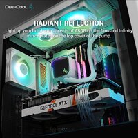 Система жидкостного охлаждения для процессора DeepCool LS520 SE WH R-LS520-WHAMMM-G-1 - Превью изображения №3 — Интернет-магазин Time-Shop