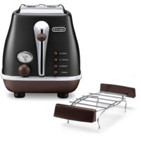 Тостер DeLonghi CTOV 2103.BK - Превью изображения №2 — Интернет-магазин Time-Shop