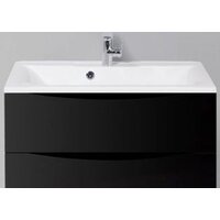 BelBagno Тумба под умывальник Marino-800-2C-SO-NL-P (nero laccato lucido)
