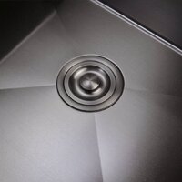 Кухонная мойка Milacio Denia 750 Steel MC.77509 (сталь воронёная) - Превью изображения №4 — Интернет-магазин Time-Shop