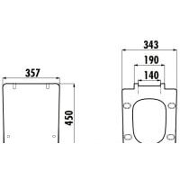 Сиденье для унитаза Creavit Lara KC1603.01.0000E - Превью изображения №2 — Интернет-магазин Time-Shop