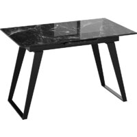 Трия Техно (черный муар/стекло глянцевое черный мрамор)