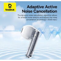 Наушники Baseus Bowie M3 (белый) - Превью изображения №4 — Интернет-магазин Time-Shop