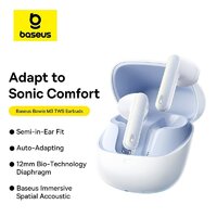 Наушники Baseus Bowie M3 (белый) - Превью изображения №2 — Интернет-магазин Time-Shop