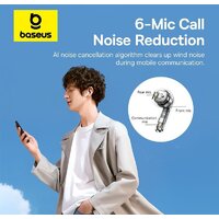 Наушники Baseus Bowie M3 (белый) - Превью изображения №7 — Интернет-магазин Time-Shop