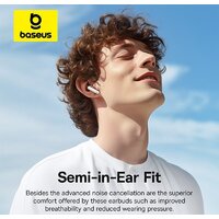 Наушники Baseus Bowie M3 (белый) - Превью изображения №3 — Интернет-магазин Time-Shop