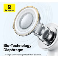 Наушники Baseus Bowie M3 (белый) - Превью изображения №5 — Интернет-магазин Time-Shop