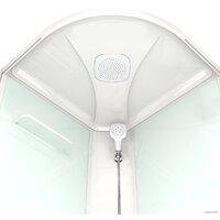 Душевая кабина Domani-Spa Delight 99 High DS01D99HWM10 (белый/сатин-матированное стекло) - Превью изображения №3 — Интернет-магазин Time-Shop