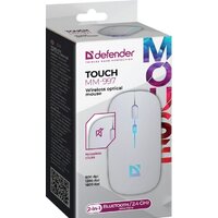 Мышь Defender Touch MM-997 (белый) - Превью изображения №4 — Интернет-магазин Time-Shop
