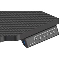 Стол с регулировкой высоты Ritmix TBL-1405GL (карбон) - Превью изображения №5 — Интернет-магазин Time-Shop