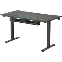 Стол с регулировкой высоты Ritmix TBL-1405GL (карбон) - Превью изображения №2 — Интернет-магазин Time-Shop