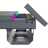 Стол с регулировкой высоты Ritmix TBL-1405GL (карбон) - Превью изображения №7 — Интернет-магазин Time-Shop