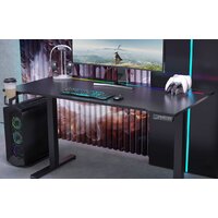 Стол с регулировкой высоты Ritmix TBL-1405GL (карбон) - Превью изображения №8 — Интернет-магазин Time-Shop