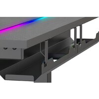 Стол с регулировкой высоты Ritmix TBL-1405GL (карбон) - Превью изображения №6 — Интернет-магазин Time-Shop