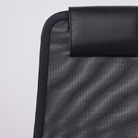 Офисное кресло AksHome Iris Chrome DMS (хром/черный) - Превью изображения №7 — Интернет-магазин Time-Shop