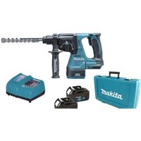 Перфоратор Makita DHR242RFE (с 2-мя АКБ, кейс) - Превью изображения №3 — Интернет-магазин Time-Shop