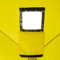 Палатка Premier Fishing Куб-3 PR-WFSC-210YG (зимняя, желтый/серый) - Превью изображения №13 — Интернет-магазин Time-Shop