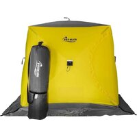 Палатка Premier Fishing Куб-3 PR-WFSC-210YG (зимняя, желтый/серый) - Превью изображения №4 — Интернет-магазин Time-Shop