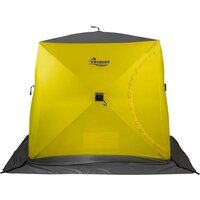 Палатка Premier Fishing Куб-3 PR-WFSC-210YG (зимняя, желтый/серый) - Превью изображения №2 — Интернет-магазин Time-Shop