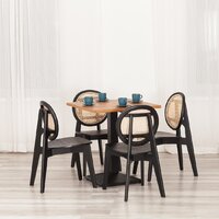 Стул TetChair Fenrir дерево вяз (черный) - Превью изображения №14 — Интернет-магазин Time-Shop