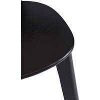 Стул TetChair Fenrir дерево вяз (черный) - Превью изображения №8 — Интернет-магазин Time-Shop