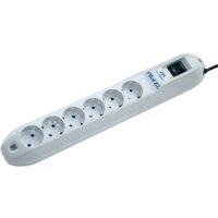 ZIS Pilot GL 6 розеток, 1.8 м, белый