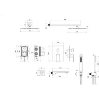 Душевая система  Aquatek Лира AQ1473CR - Превью изображения №8 — Интернет-магазин Time-Shop