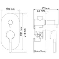 Смеситель Wasserkraft Wern 4241 - Превью изображения №2 — Интернет-магазин Time-Shop