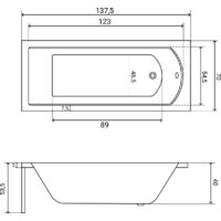 Ванна Lauter Amelia 140х70 21204040 - Превью изображения №28 — Интернет-магазин Time-Shop