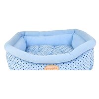 Лежак Puppia Cozy Dot OASA-AU5983-BL-FR (голубой) - Превью изображения №3 — Интернет-магазин Time-Shop