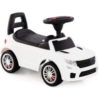 Каталка Полесье SuperCar №6 со звуковым сигналом 84606 (белый) - Превью изображения №6 — Интернет-магазин Time-Shop