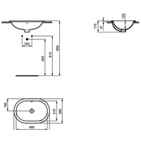 Умывальник Ideal Standard Connect 55x38 [E504701] - Превью изображения №2 — Интернет-магазин Time-Shop