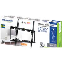 Кронштейн для телевизора Kromax IDEAL-4 (черный) - Превью изображения №2 — Интернет-магазин Time-Shop