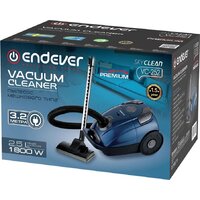 Пылесос Endever SkyClean VC-252 (синий/серый) - Превью изображения №12 — Интернет-магазин Time-Shop