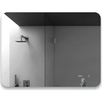  Алмаз-Люкс Зеркало Hanoi 8060sc-4 (с подсветкой, с сенсорной кнопкой, часами) - Превью изображения №2 — Интернет-магазин Time-Shop