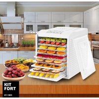 Сушилка для овощей и фруктов Kitfort KT-1909 - Превью изображения №7 — Интернет-магазин Time-Shop